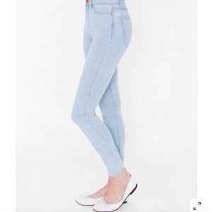 Pencil jean, high waisted